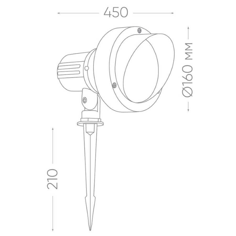 Ландшафтный светодиодный светильник Feron RGB SP2705  32130