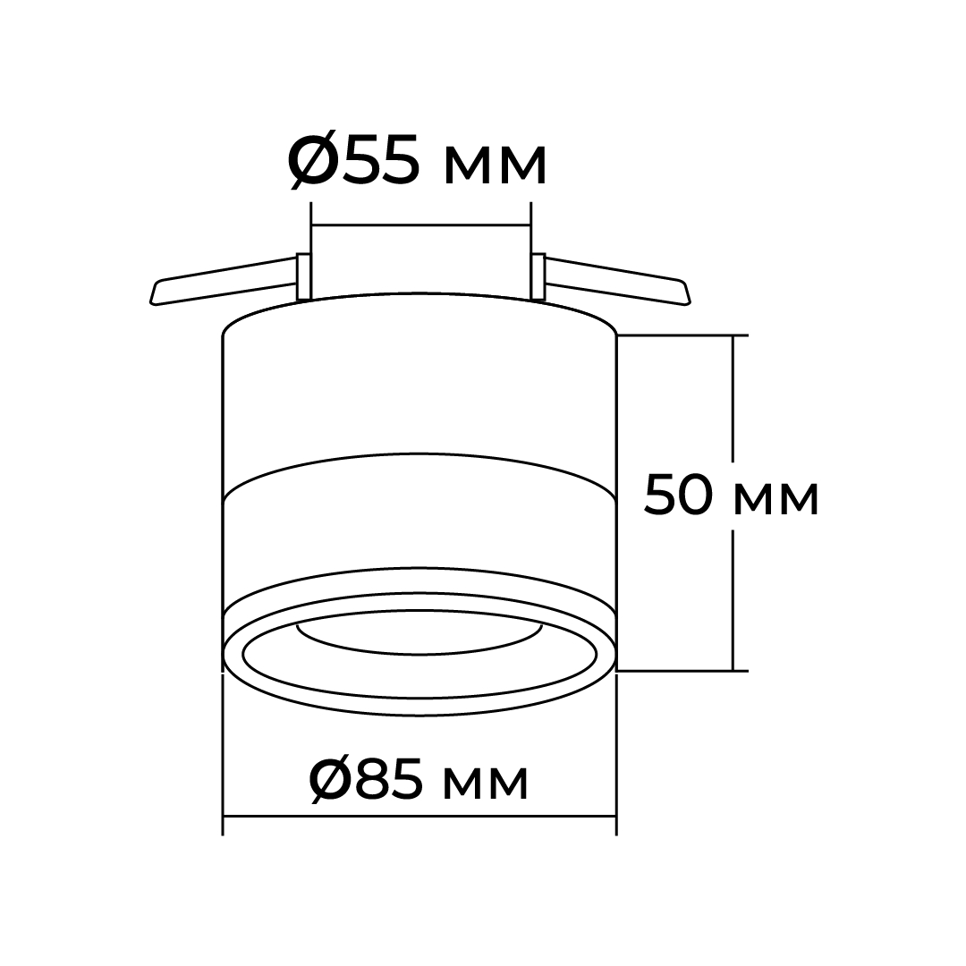 Точечный светильник Apeyron 16-109