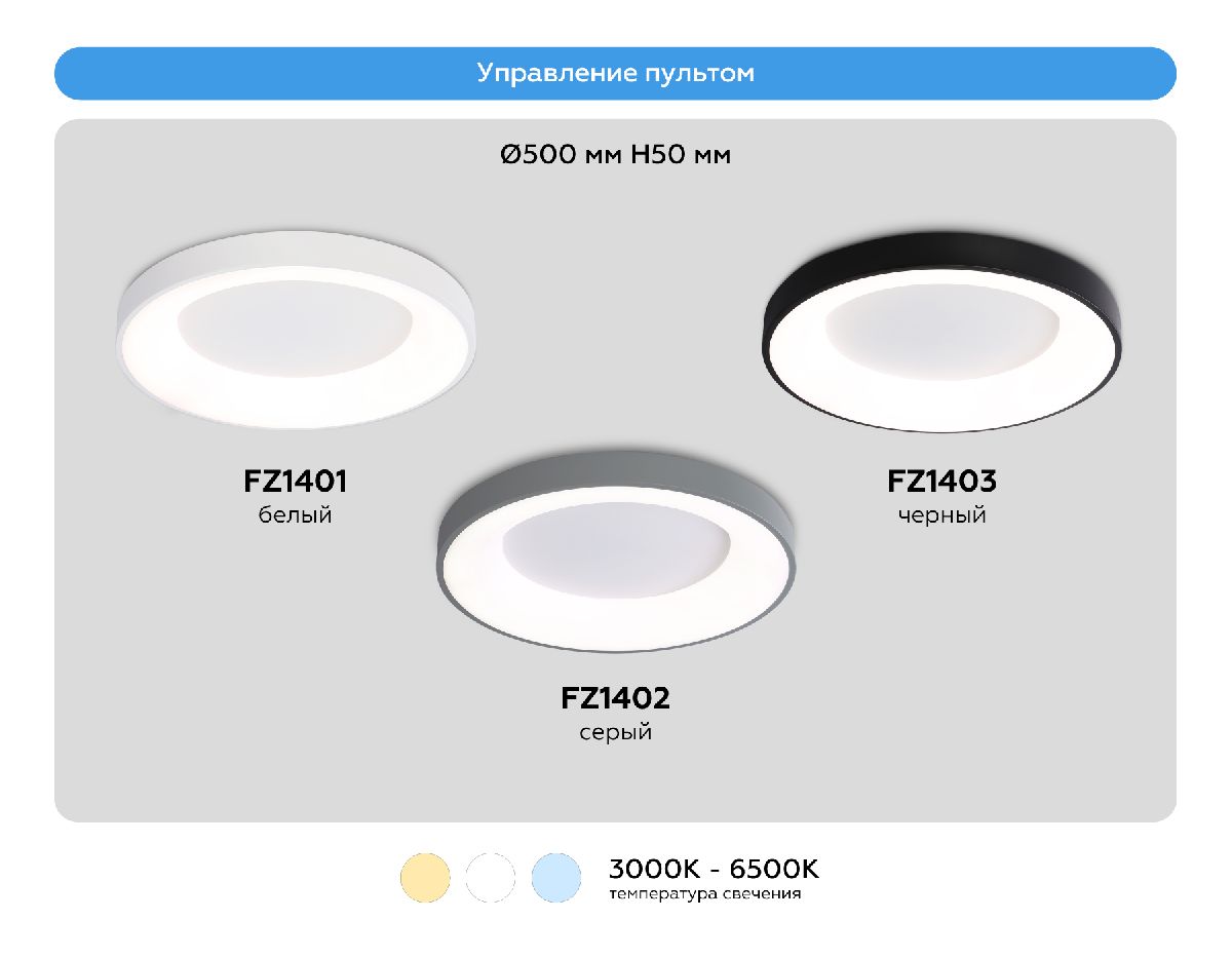 Потолочный светильник Ambrella Light Orbital Design FZ1401
