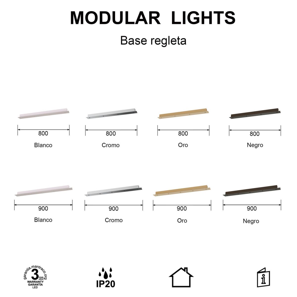 Основание потолочное 5L Mantra Modular Light Florones 9384