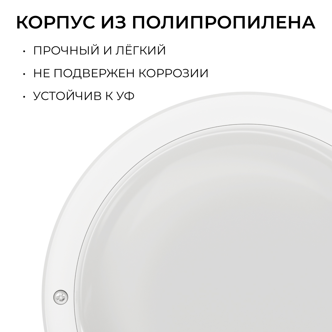 Светильник светодиодный герметичный OGM О28-06