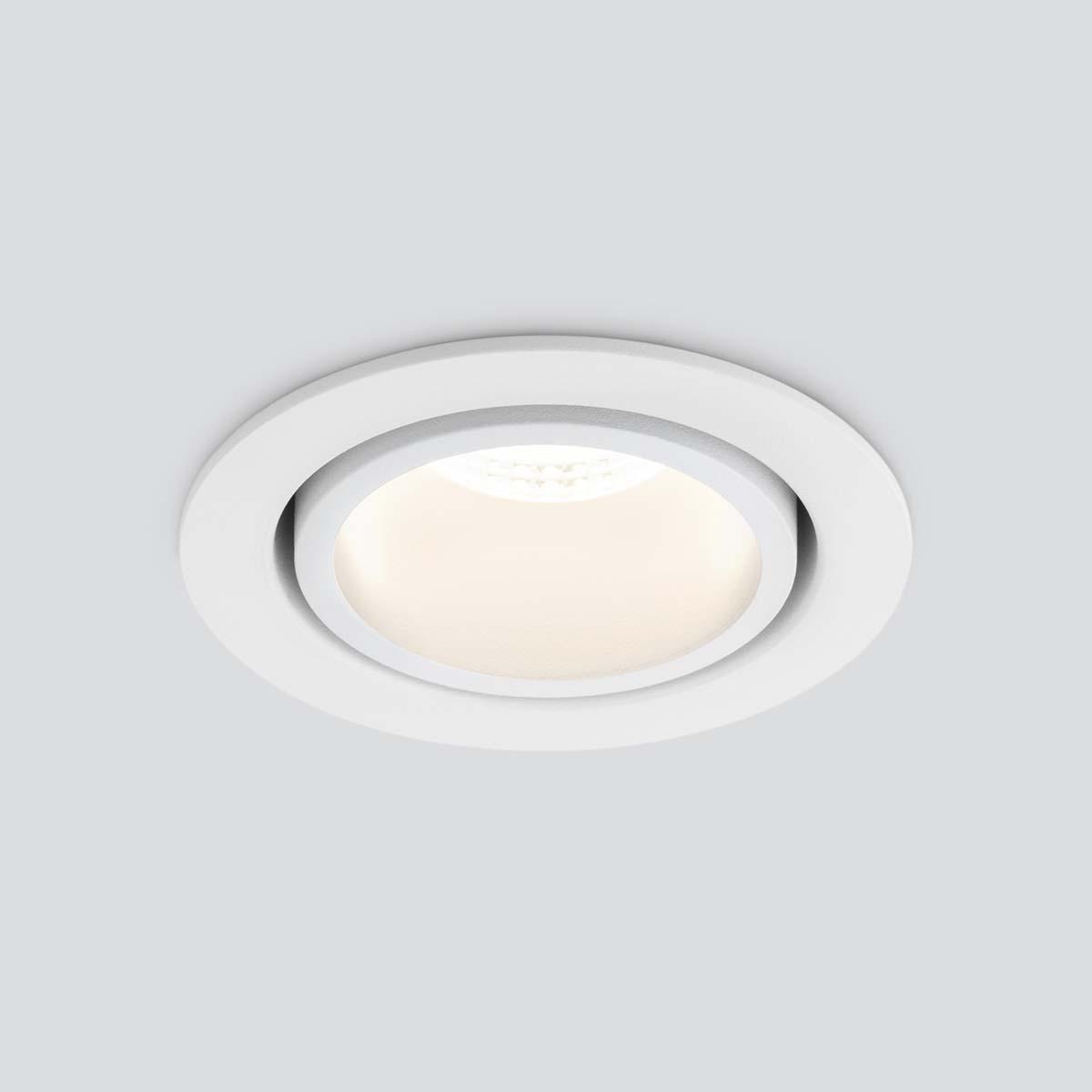 Встраиваемый светодиодный светильник Elektrostandard 15267/LED 7W 4200K белый/белый a055721