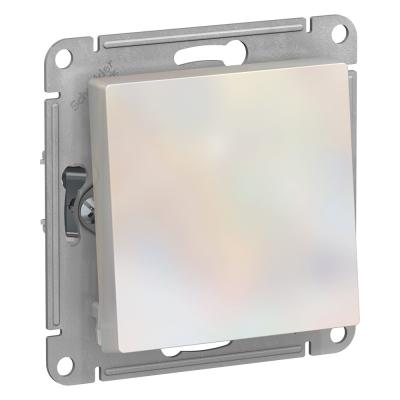 Переключатель 1-клавишный, сх.6, 10АХ Systeme Electric AtlasDesign Жемчуг ATN000461