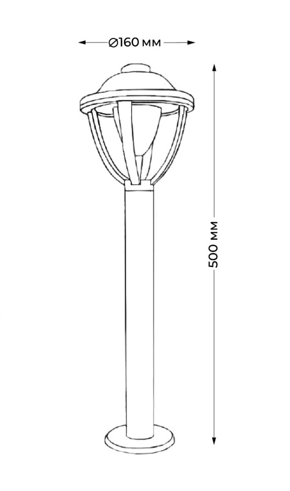 Ландшафтный светильник Italline IT9005