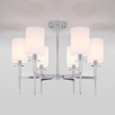 Люстра на штанге Eurosvet Brielle 60132/6 хром