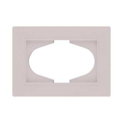 Рамка для двойной розетки, кашемир матовый Kollinger Eleganz Plex EP120CM