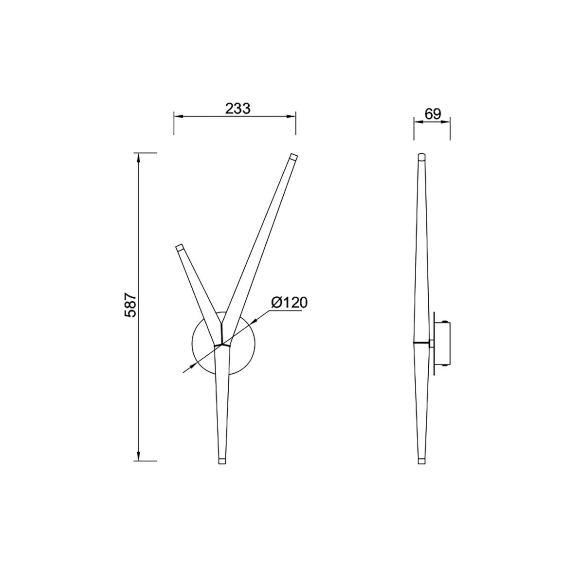Настольная лампа Mantra Arrecife 9222