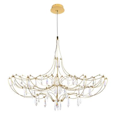 Подвесная люстра Loft IT Mira 10589/900 Gold Asfour