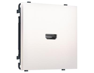 Комплект механизма розетки HDMI 2.1 SIGMA Жемчуг 30V/900MS 4K-120HZ 8K-60Hz QUANT PRO Ambrella Volt MS214030 (SP2140, PR223)