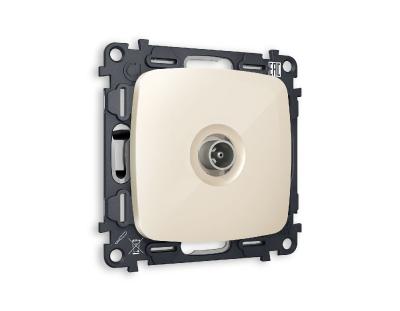 Комплект механизма TV розетки оконечной 50-870 MHz 1dB Ambrella Volt Omega MO313010