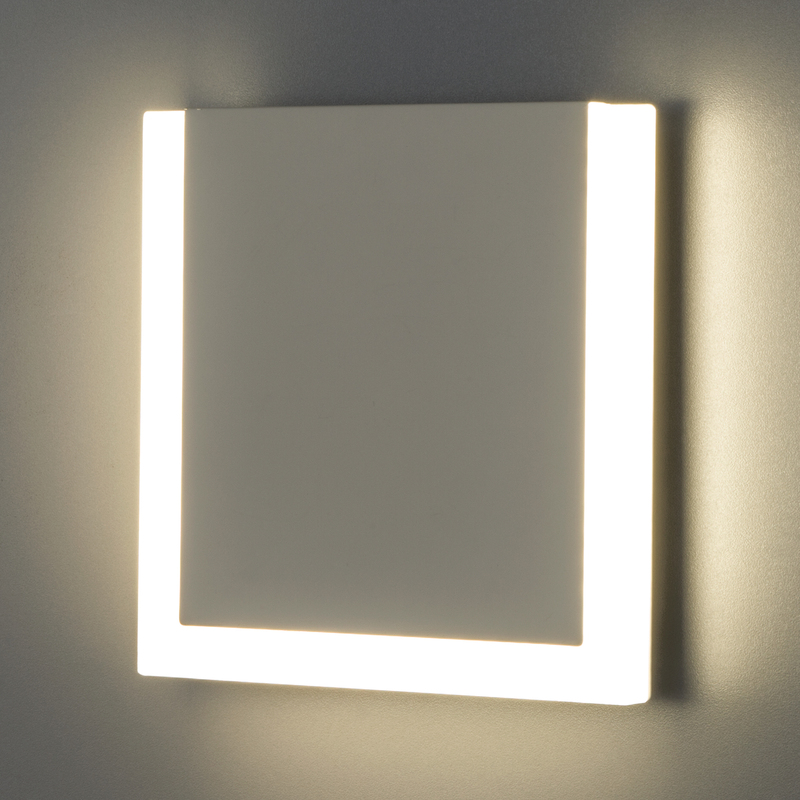 Настенный светодиодный светильник Eurosvet Radiant 40146/1 LED белый
