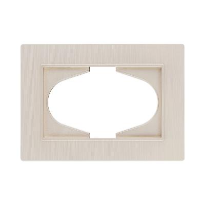 Рамка для двойной розетки, золотой Kollinger Eleganz Plex EP120GD