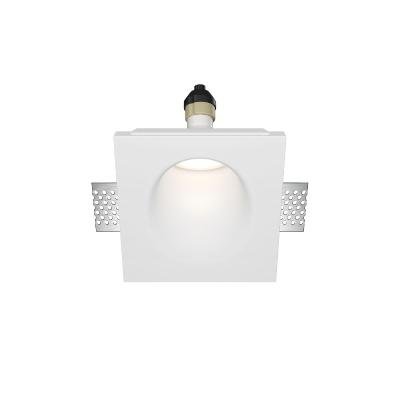 Встраиваемый светильник Maytoni Gyps Modern DL001-WW-01-W