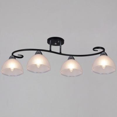 Потолочная люстра Reluce 66360-0.3-04 BK+CR