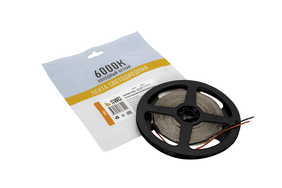 Светодиодная лента SWG SWG2P60-24-4.8-W 005270