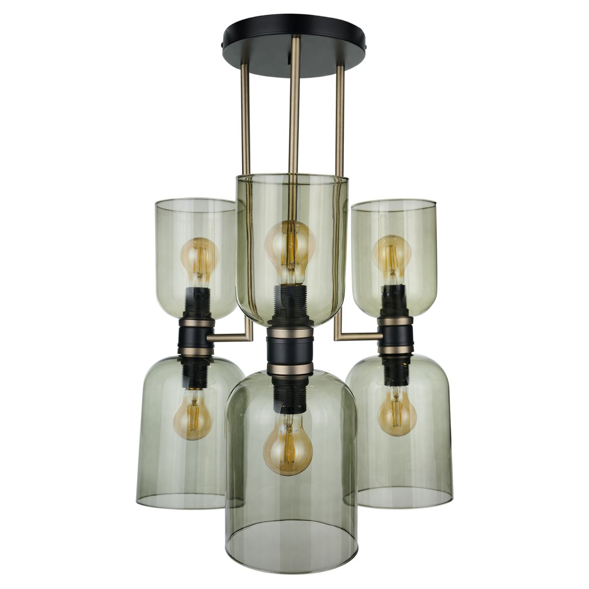 Потолочная люстра 33Lab.studio CHN901.03.AMB17.ABL-M67GC