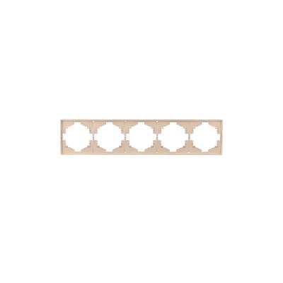 Рамка STRONG 5-постовая шелк KRANZ KR-78-0755-8