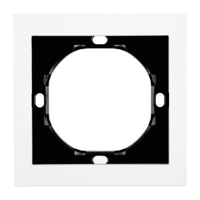 Рамка 1-местная Stekker Мия PFR00-3001-01 белая магнолия 50456