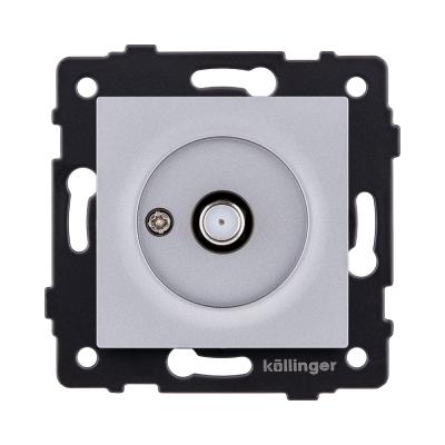 Розетка спутниковая SAT, серый Kollinger REA-020GY для Aspekt, Eleganz, Reflex