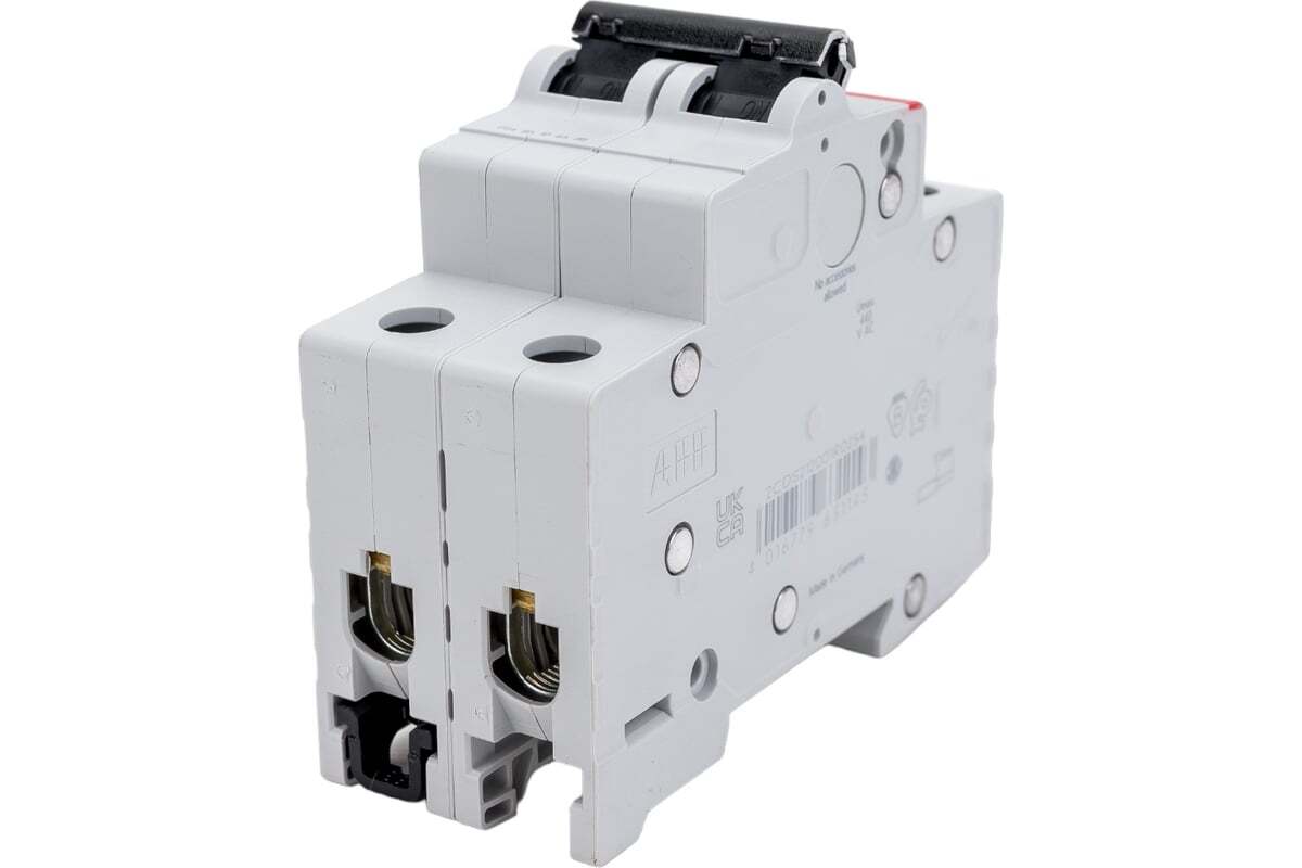 Автоматический выключатель ABB SH202 2-полюсный C25 6кА