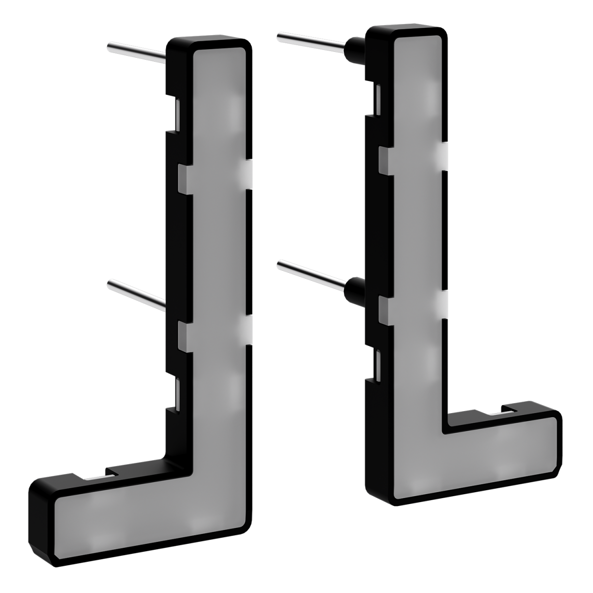 Модули подсветки клавиш выключателя/переключателя двухклавишного Voltum S70 VLS080401