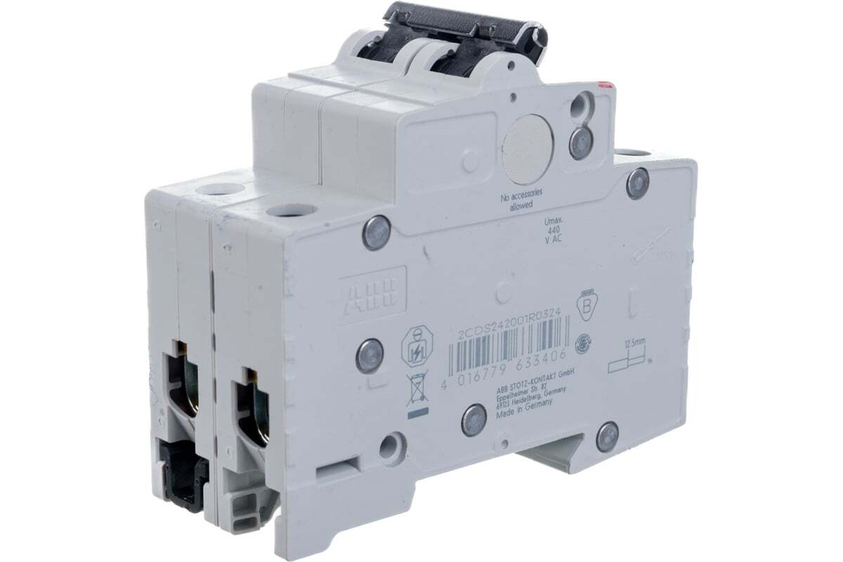 Автоматический выключатель ABB SH202L 2-полюсной C32 4.5кА