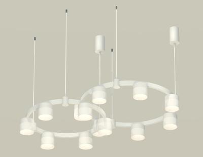 Комплект подвесного светильника Ambrella Light Techno Ring XR92081002 (A9208x2, C9236, C9231, N8402)
