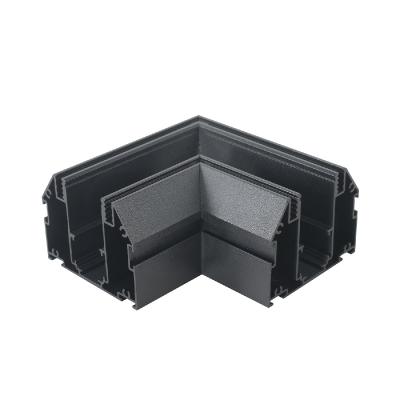 Угол соединительный для магнитного шинопровода Crystal Lux CLT 0.233 01 BL