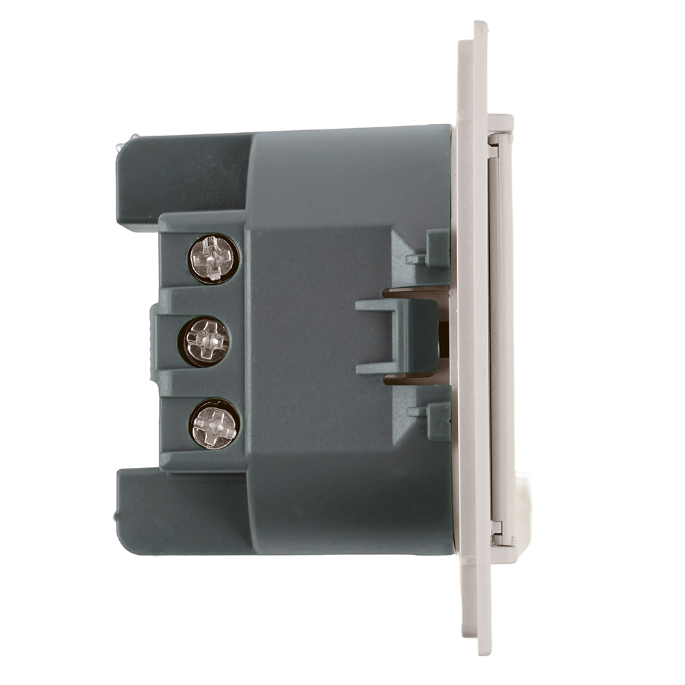 Розетка 1-местная Stekker 250В 16А Мия RST16-3112-08 50485