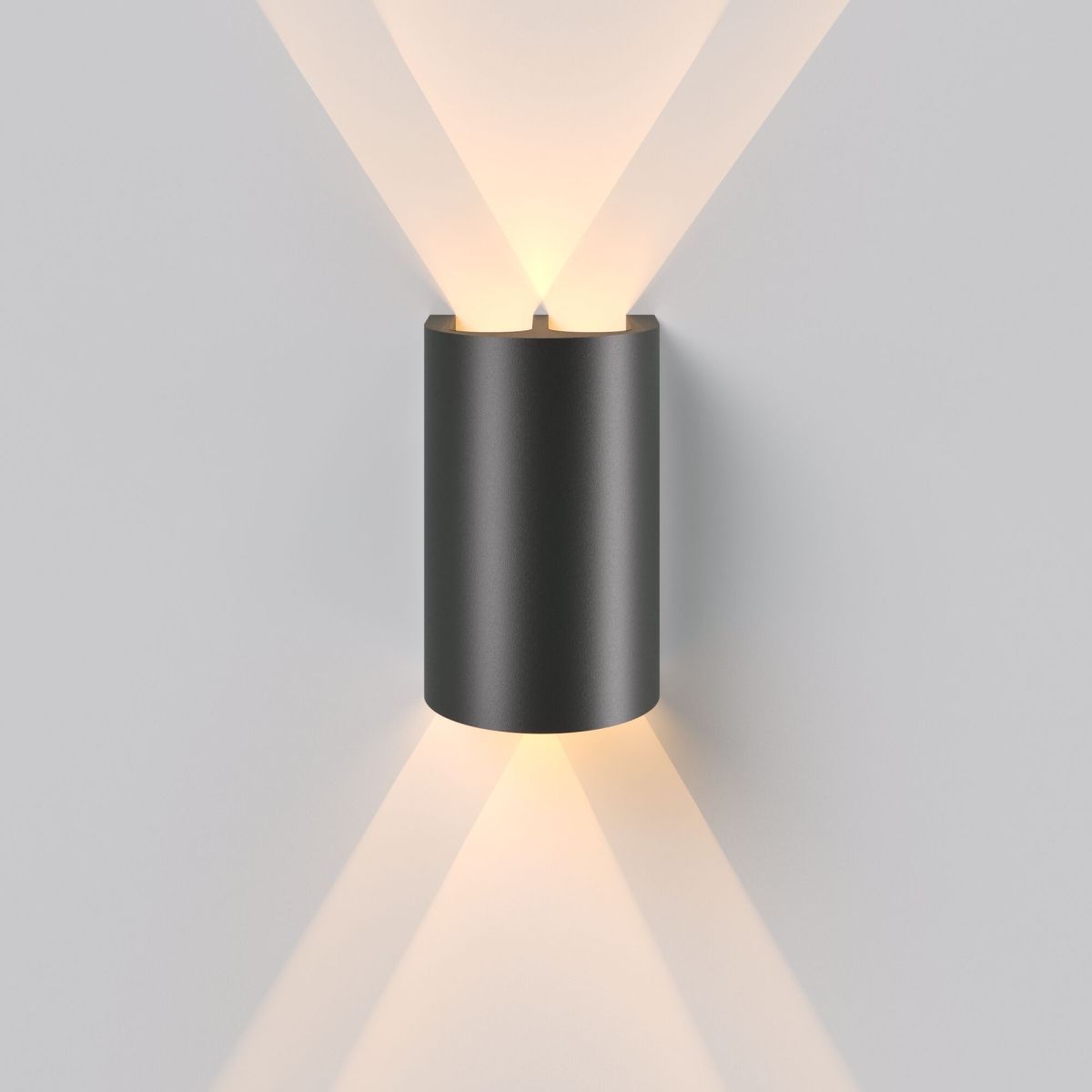 Уличный настенный светильник Elektrostandard Twinray 3000K 35194/W 4690389217319 a071010