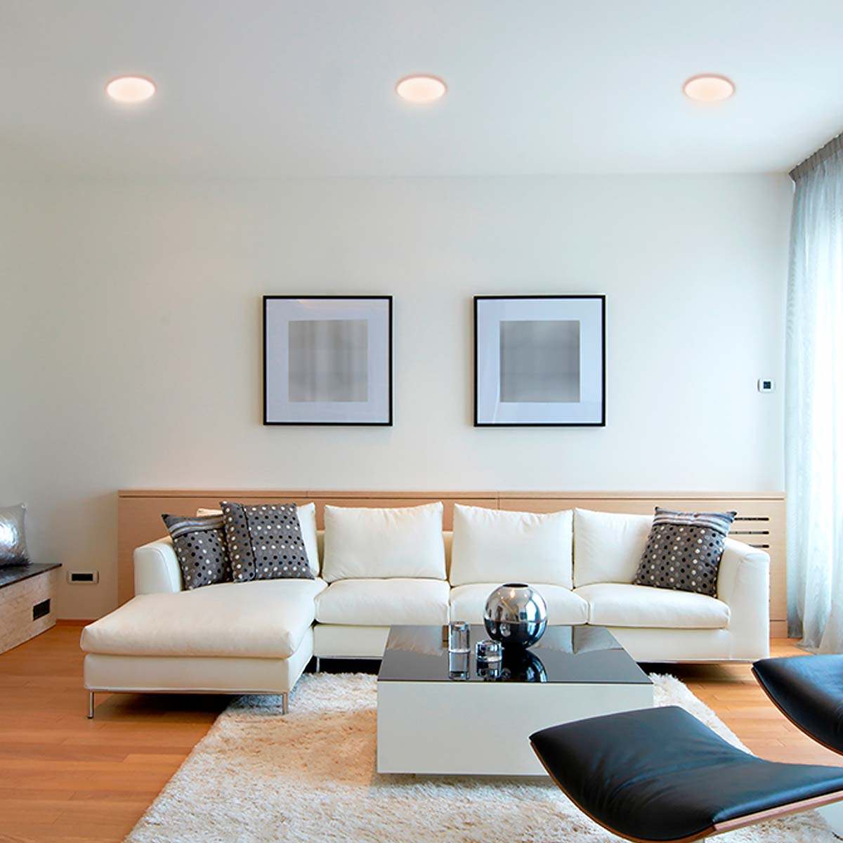 Встраиваемая светодиодная панель безрамочная Apeyron FLP 06-110