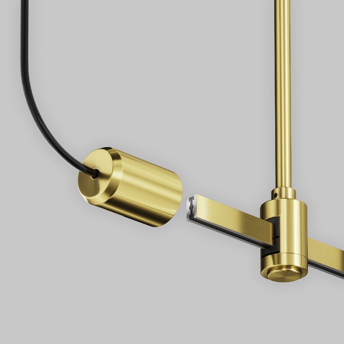 Ввод питания боковой Maytoni Flarity TRA154C-SB1-BS