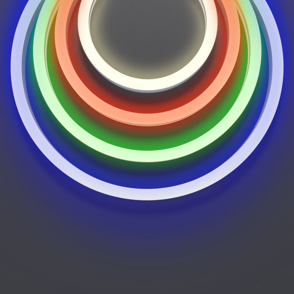 Гибкий неон Maytoni 24В 12Вт/м 3000K+RGB 5м IP67 432003