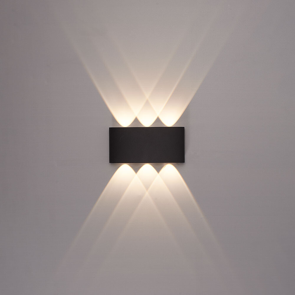 Уличный настенный светильник Arte Lamp Bosto A3722AL-6BK