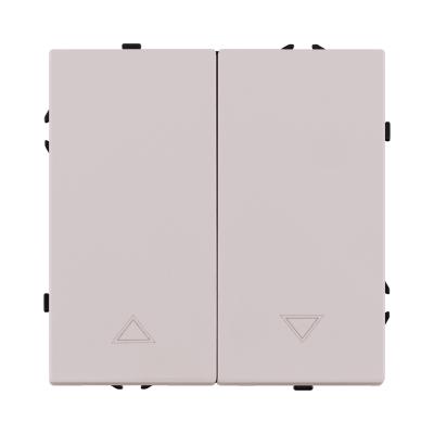 Механизм управления жалюзи 2-клавишный, кашемир матовый Kollinger Eclipse EC-013CM