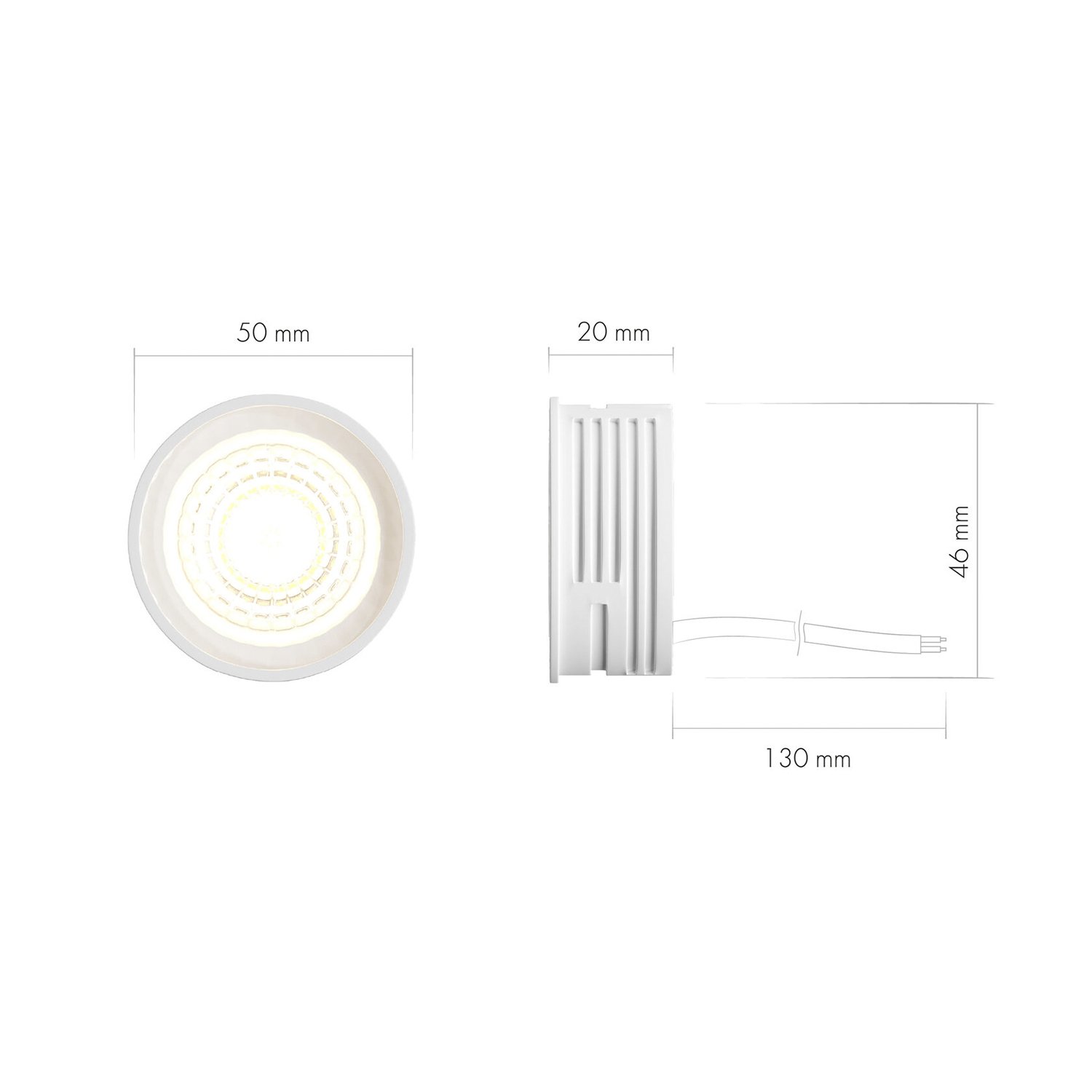 Светодиодный модуль Denkirs Slim LED 7W 3000К DK3000-7W dim