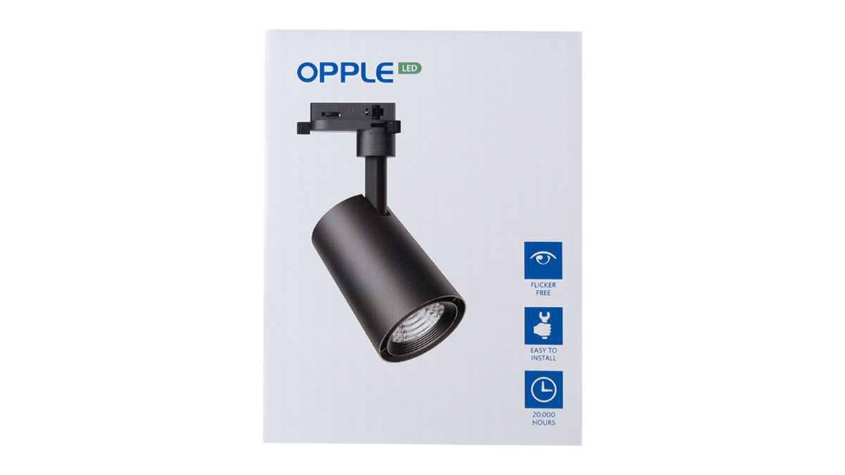 Трековый светильник OPPLE LEDSpotTR-UIII 20W-3000-24D-BK-GP 541001150400