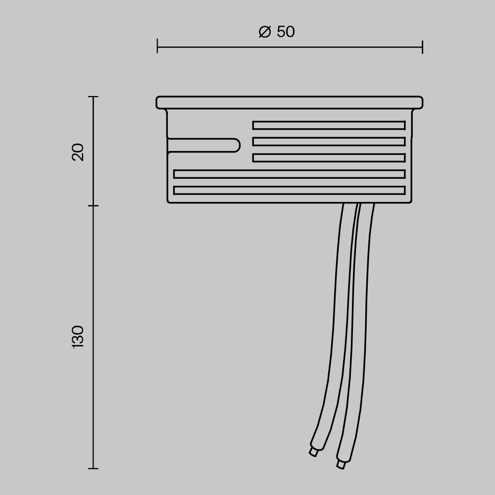 Светодиодный модуль Voltega Module LED 7W 2700K 7203