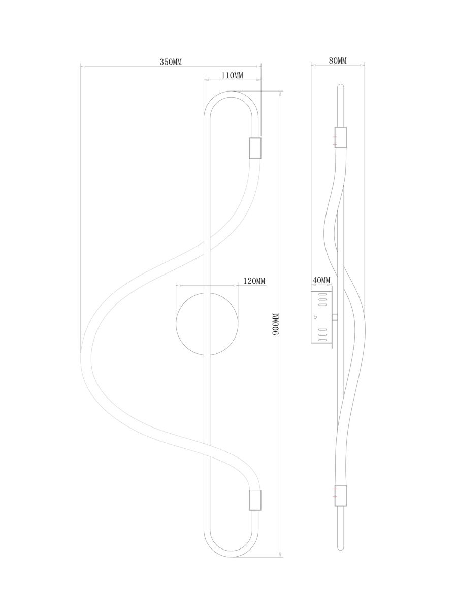 Настенный светильник Freya Fancy FR6059WL-L28BS