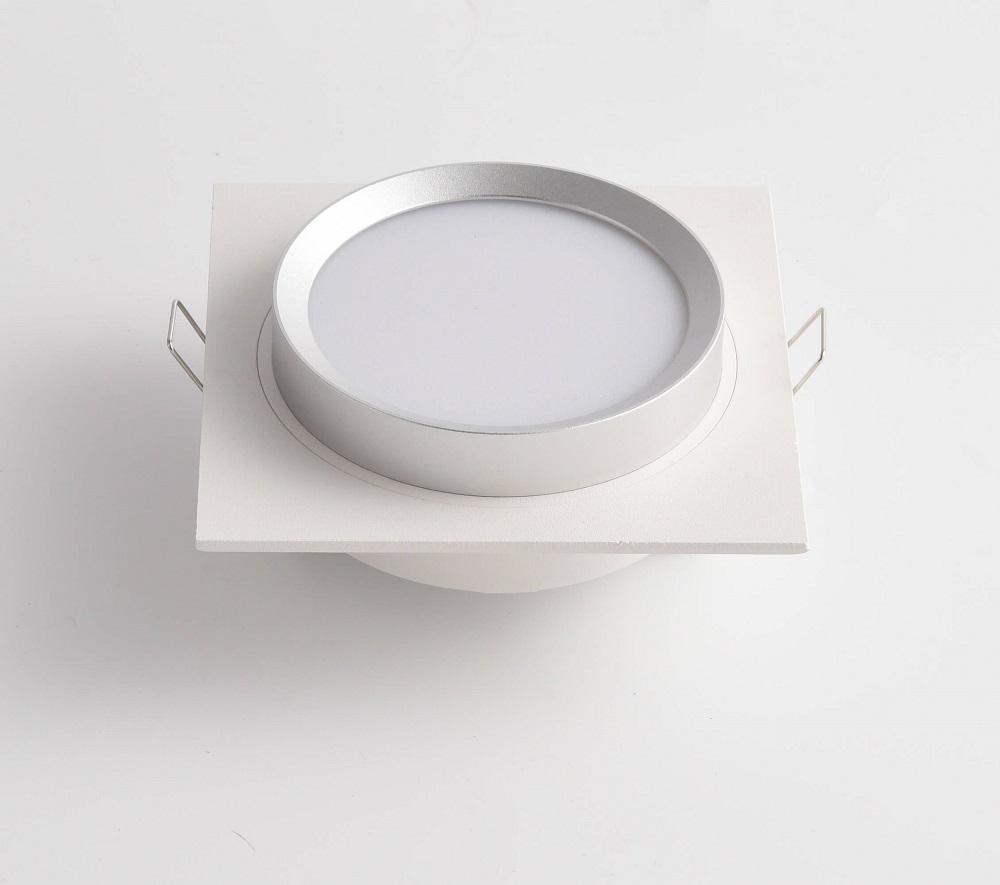 Встраиваемый светильник Maytoni Hoop DL086-GX53-SQ-WS