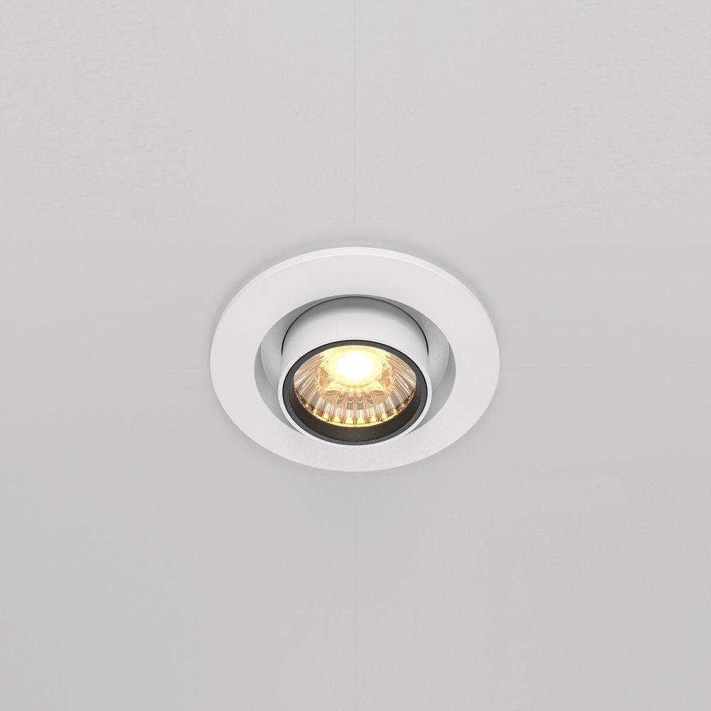 Встраиваемый светодиодный спот Maytoni Technical Hidden DL045-01-10W3K-W