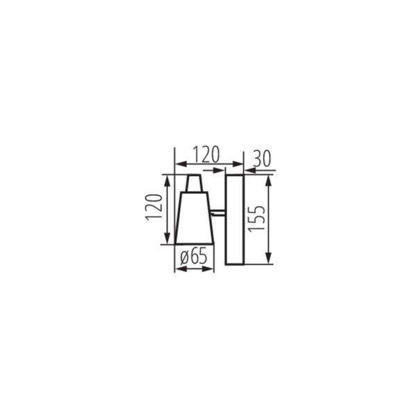 Спот Kanlux Sempra EL-1I B-SR 33091
