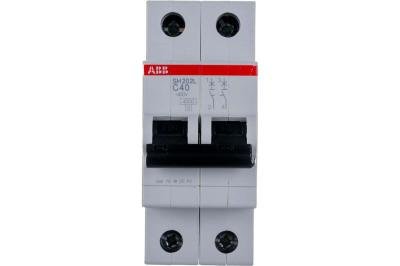 Автоматический выключатель ABB SH202L 2-полюсный C40 4.5кА