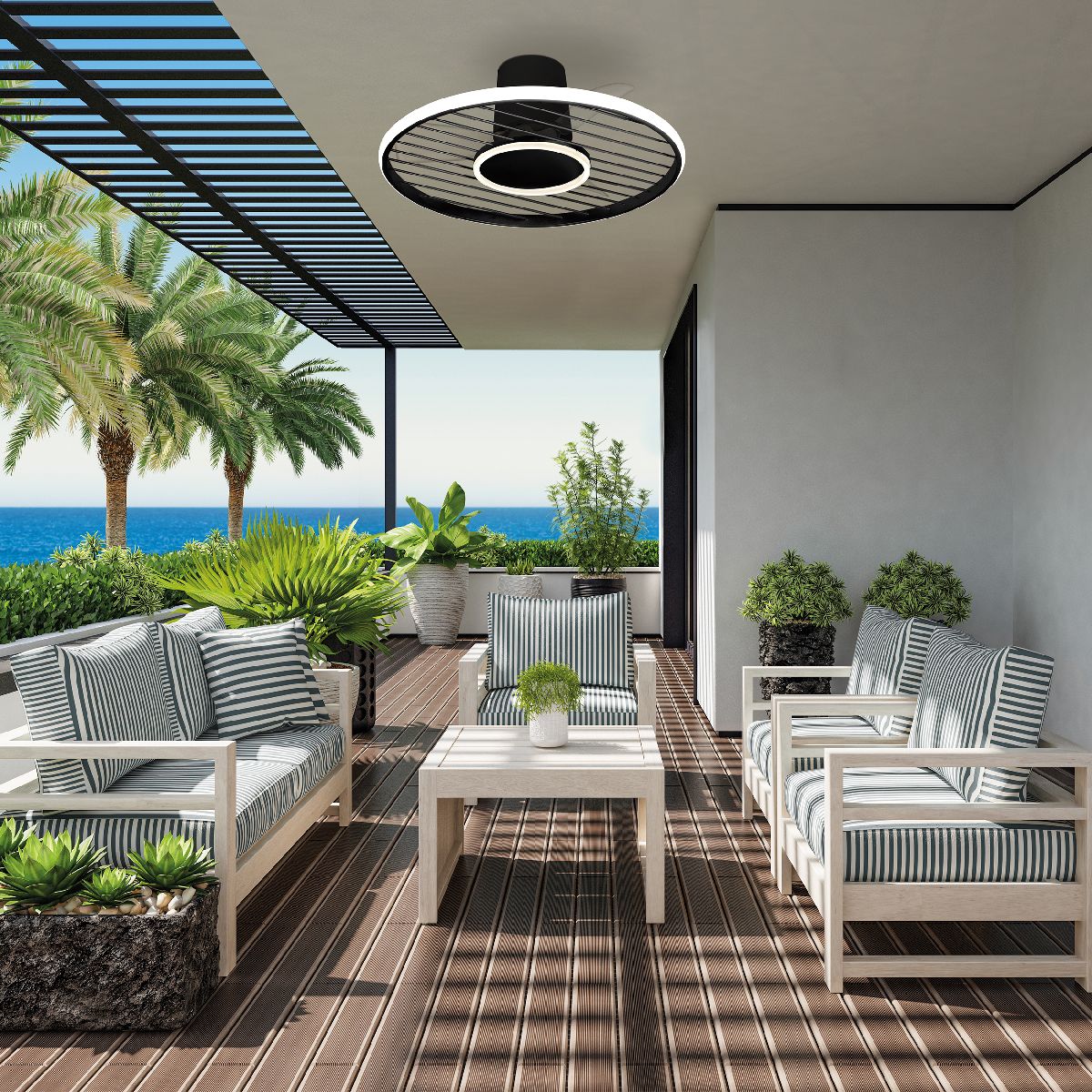 Люстра-вентилятор Mantra Soho 8721