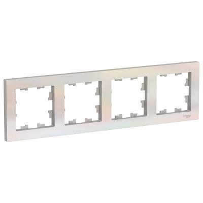 Рамка 4-ая, универсальная Systeme Electric AtlasDesign Жемчуг ATN000404