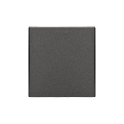 Выключатель STRONG 1 кл проходной (переключатель) 10А с/у графит KRANZ KR-78-0708-6