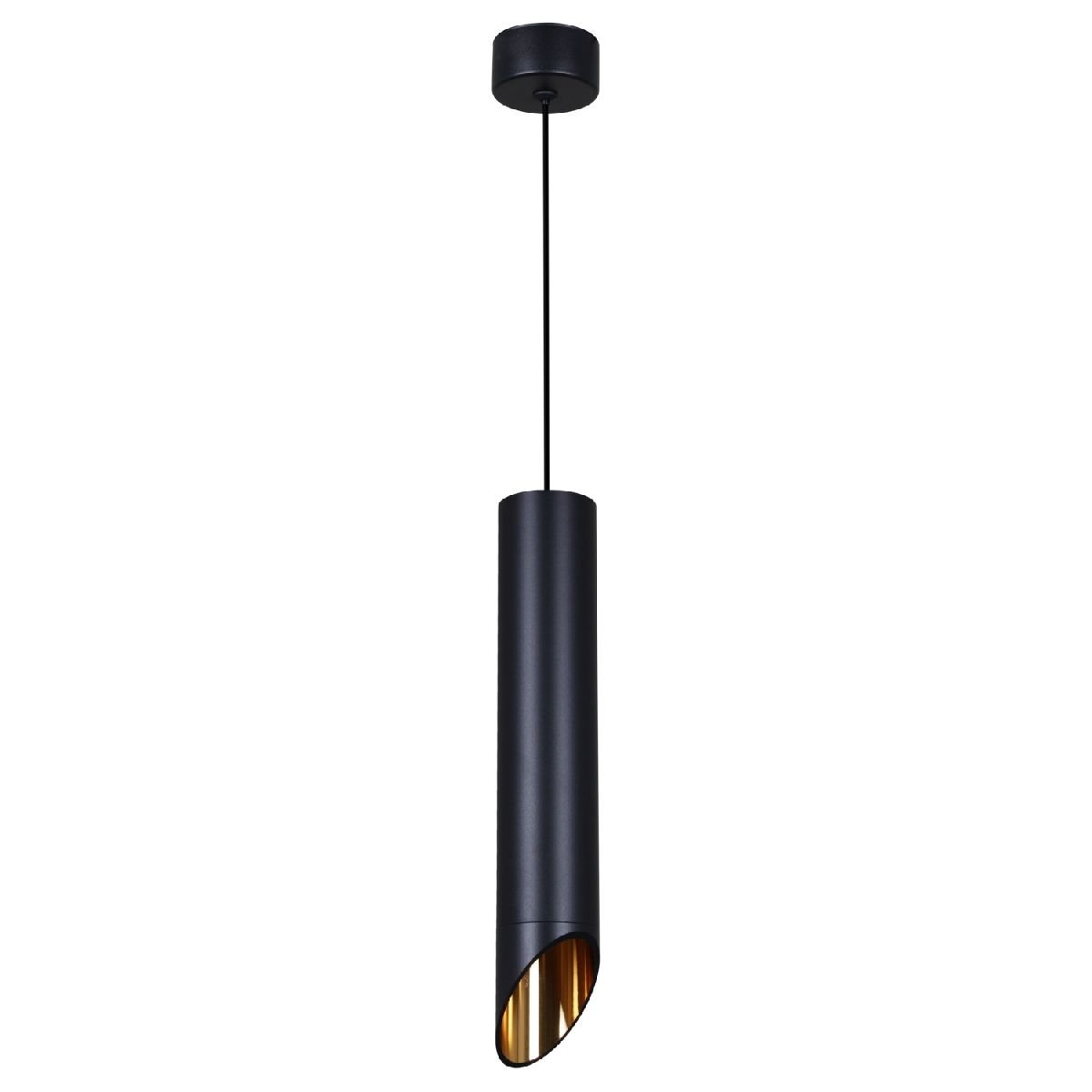 Подвесной светильник Reluce 16007-0.9-001LD 300mm GU10 BK+GD