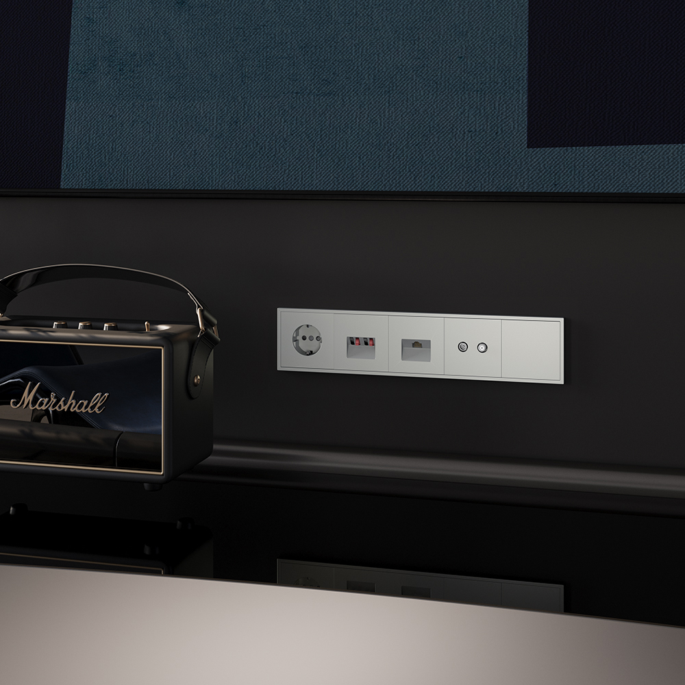 Розетка телевизионная Voltum S70 VLS060405