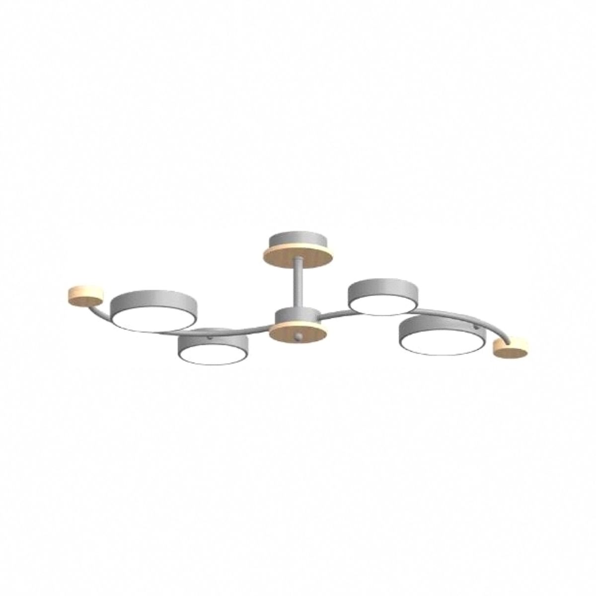 Люстра на штанге LED4U L3206-800 GR