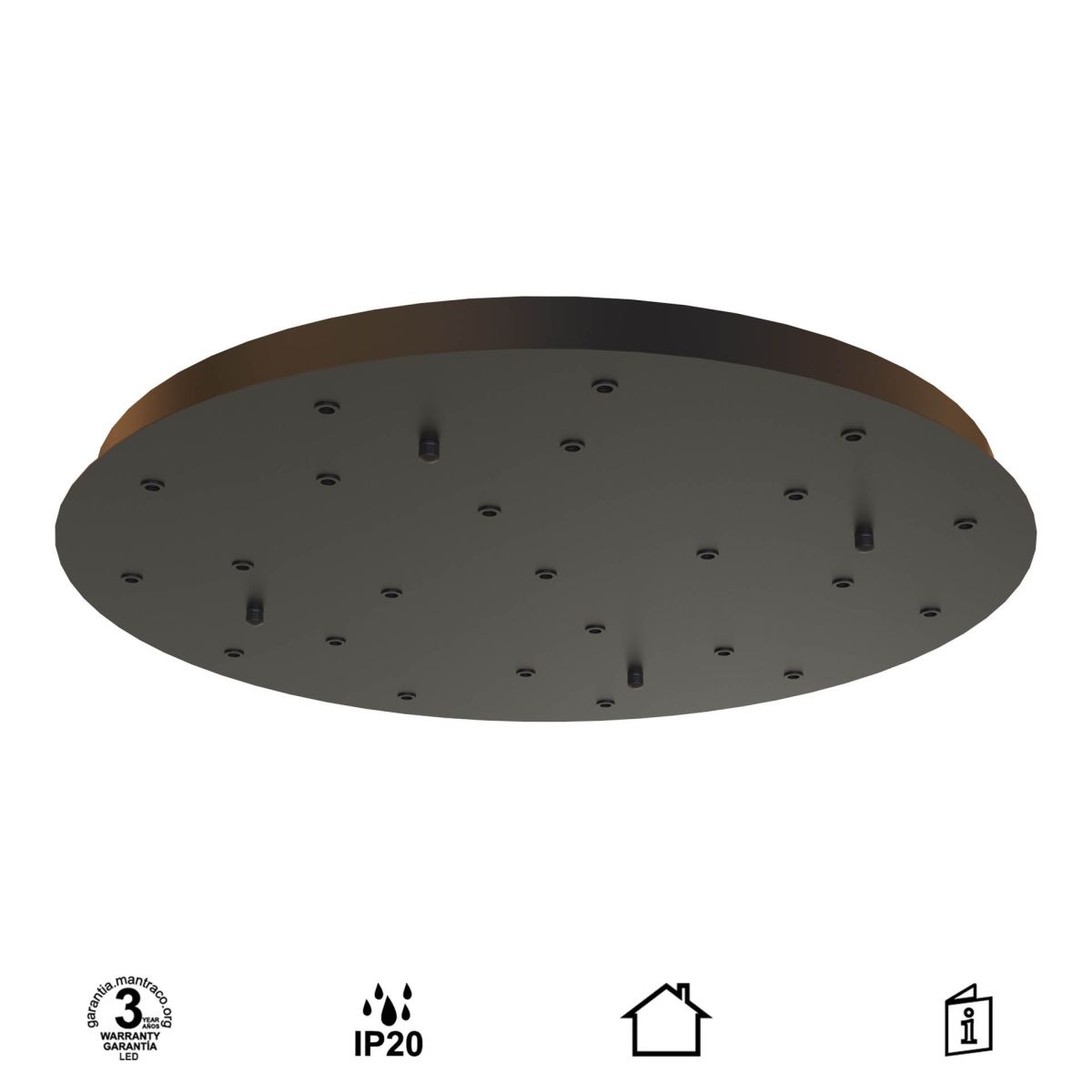 Подвесная люстра Mantra Boomerang 9377+9240 (24L)